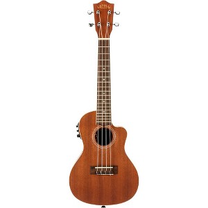 Lanikai MA-CEC Mahogany Concert with Kula Preamp A E Ukulele Mahogany - 1 of 1