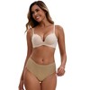 INSPIRE CHIC Women's High Waisted Butt Lifter Briefs Tummy Control Underwear, Available in Plus Size - 4 of 4