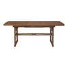 Osparple 79"/60" Outdoor Dining Table,Modern Rectangle Acacia Wood Patio Table with Butterfly Leaf for 4 to 6 Chairs - 4 of 4