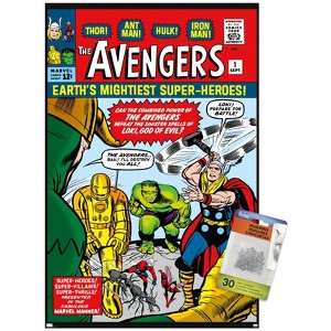 Trends International Marvel Comics - Avengers #1 Unframed Wall Poster Prints - 1 of 4