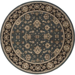 Oriental Weavers Ariana 623H3 Blue/ Black Indoor Area Rug - 6' Round - 1 of 1