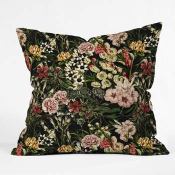 Miho Mini Floral Garden Outdoor Floor Cushion - Deny Designs : Target