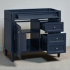 36" Bathroom Vanity Cabinet Without Sink, Freestanding Storage Cabinet with Tip-Out Drawer, Adjustable Shelf & Roman Legs - 2 of 4