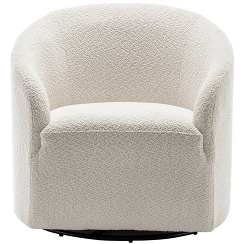 White swivel chair discount target