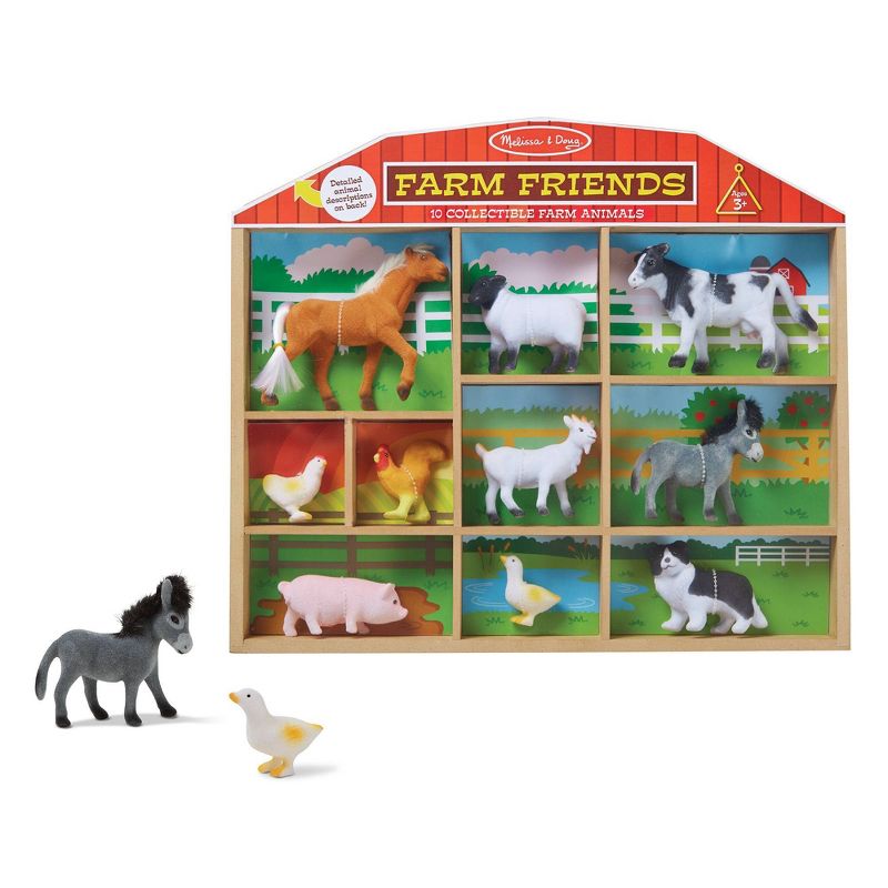Melissa &#38; Doug  Farm Friends - 10 Collectible Farm Animals, 1 of 11