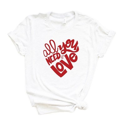 Simply Sage Market Women's All You Need Is Love Short Sleeve Graphic Tee