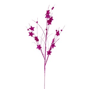Vickerman 33" Star and Ball Glitter Spray - 1 of 1
