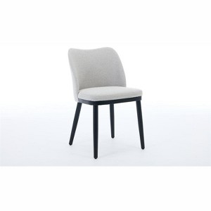 Swivel Bar Stools Set, Upholstered Barstools with Sturdy Metal Base, for Kitchen, Dining Room, Home Bar - 1 of 4