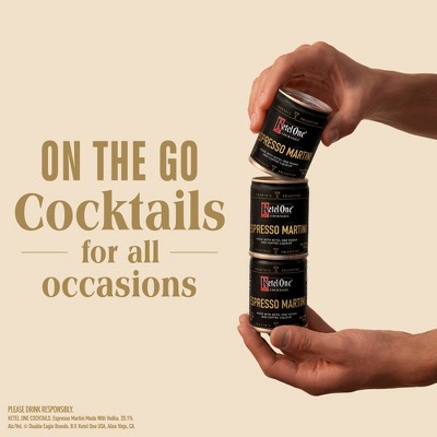 Ketel One Espresso Martini Cocktail - 4pk/100ml Cans