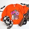 Simply Sage Market Women's Graphic Sweatshirt Pumpkin Ghost Collage - 3 of 4