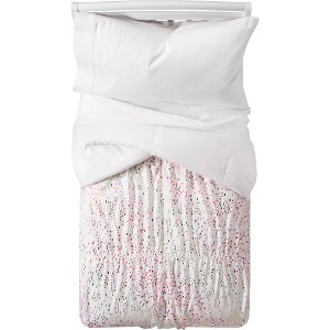 Twin Iridescent Comforter Set - Pillowfort , White