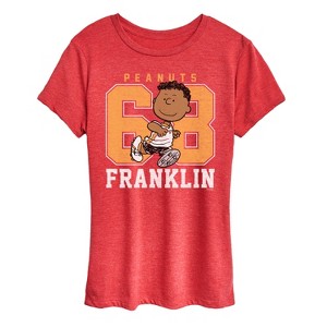 Women's - Peanuts - Franklin Sports Short Sleeve Graphic T-Shirt - 1 of 4