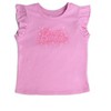 Barbie Tank Top, Satin Skirt and Crossbody Bag 3 Piece Outfit Set Sizes (2T - 14-16) - 3 of 4
