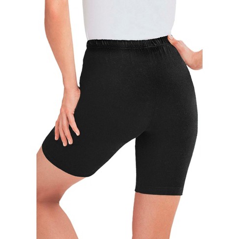 Woman Within Women's Plus Size Stretch Cotton Bike Short - image 1 of 4