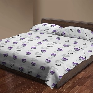 Sweet Home Collection NBA Sacramento Kings Bed Sheet Sets - 1 of 4