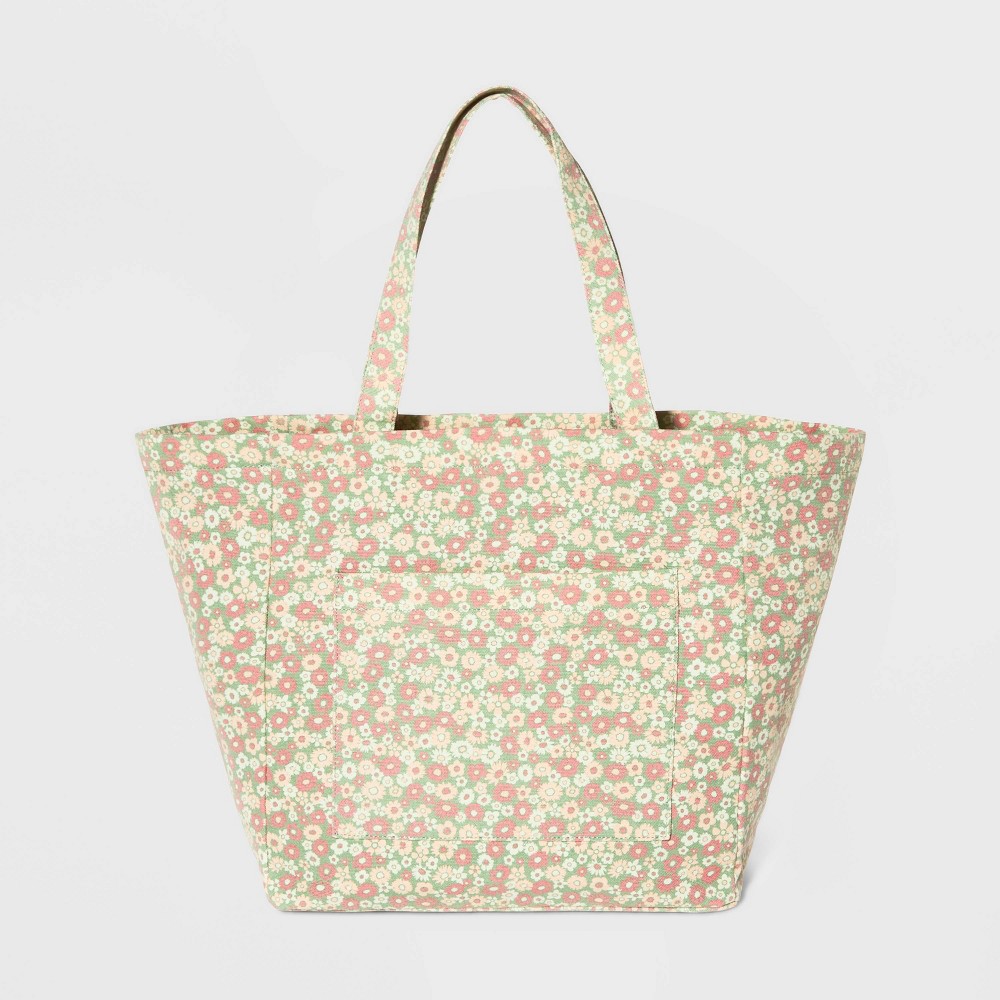 Floral Print Carryall Tote Handbag - Wild Fable , MultiColored