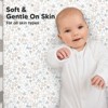 KeaBabies 2pk Soothe Fitted Crib Sheets Neutral, Organic Baby Crib Sheets, Fits Standard Nursery Baby Mattress - 4 of 4