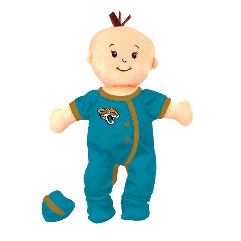 Baby Fanatic Wee Baby Fan Doll - NFL Jacksonville Jaguars, 1 of 4