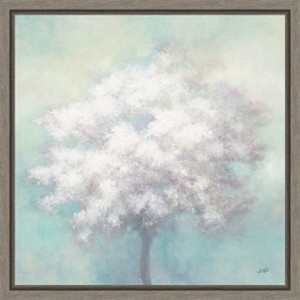 Amanti Art Spring Hope (Tree) by Wild Apple Canvas Wall Art Print Framed 16 x 16-in. - 1 of 4