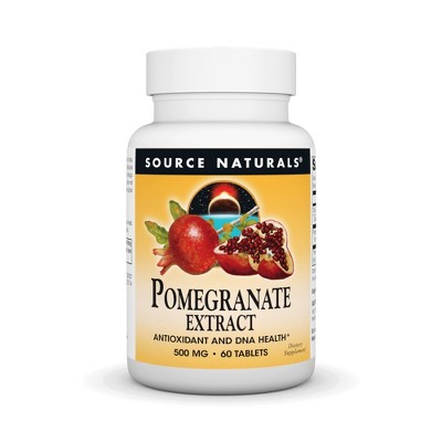 Pomegranate Extract 500mg by Source Naturals, Inc.  -  60 Tablet