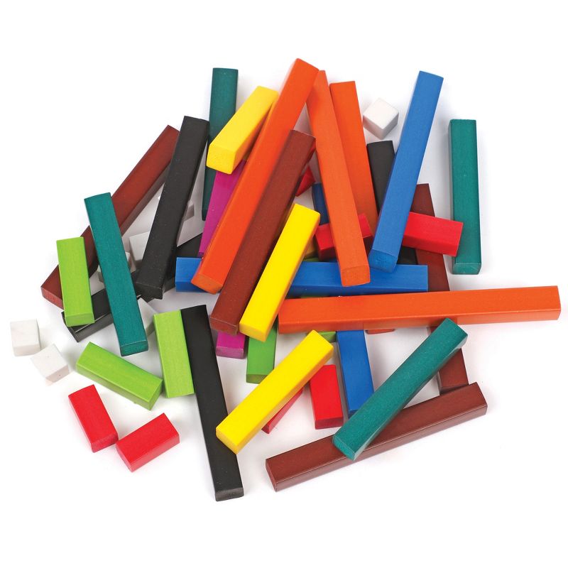 Learning Resources Cuisenaire Rods Intro Wd Set with 74 Rods, 2 of 5