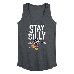 Women's - Disney - Stay Silly Graphic Racerback Tank - 1 of 4