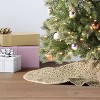 48" Christmas Sequined and Beaded Tree Skirt Silver - Wondershop™ - 2 of 4