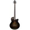 Sawtooth Rudy Sarzo Signature Transparent Black Flame Acoustic-Electric Bass Guitar - 2 of 4