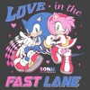 Boy's Sonic the Hedgehog Pink And Blue In The Fast Lane T-Shirt - 2 of 4