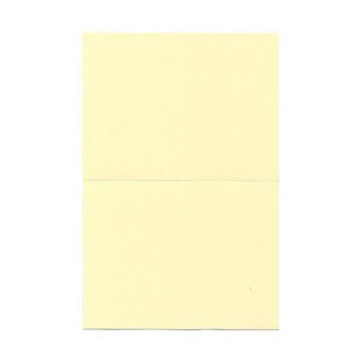 JAM Paper Blank Foldover Cards A7 Size 5 x 6 5/8 Ivory 309940