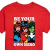 Men's - Marvel - Be Your Own Hero Short Sleeve Graphic T-Shirt - 2 of 4