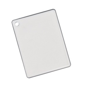 SharpChef 11" x 8" Reversible Durable Kitchen Cutting Board, Non-Slip Rubber Chopping, Juice Grooves, Dishwasher Safe, Easy Grip Handles, BPA-Free - 1 of 4