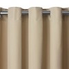 Elrene Connor Solid Indoor/Outdoor Single Window Curtain for Patio, Pergola, Porch, Cabana, Deck, Lanai - Elrene Home Fashions - 4 of 4