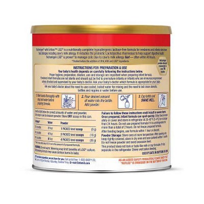 target hypoallergenic formula