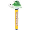 Northlight 9" Green and Yellow Turtle Family Floating Swimming Pool Thermometer with Cord - 4 of 4