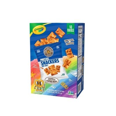 Pretzelized Sea Salt Crackers - 7.5oz/10ct