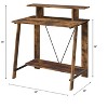 NicBex 32 Inch Computer Home Office Desk with Top and Bottom Shelves for Study Room,Bedroom and Office - 4 of 4