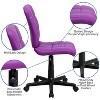 Emma and Oliver Mid-Back Quilted Vinyl Swivel Task Office Chair - 3 of 4