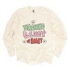 Simply Sage Market Teaching is a Work of Heart Words Garment Dyed Long Sleeve - 2 of 4