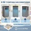 8000 BTUs Portable Air Conditioner for Room Up to 350 Sq.Ft, 3-In-1 Quiet Cooling AC Unit with Remote Control, Smart Sleep Mode - 3 of 4