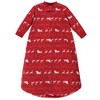Hudson Baby Infant Long-Sleeve Fleece Sleeping Bag, Santas Sleigh, 0-9M - 3 of 3