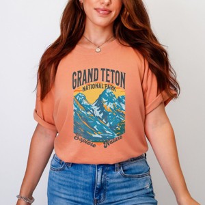 Simply Sage Market Grand Teton National Park Explore More Garment Dyed Tee - 1 of 4