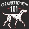 Women's One Hundred and One Dalmatians Life is Better with 101 T-Shirt - 2 of 4