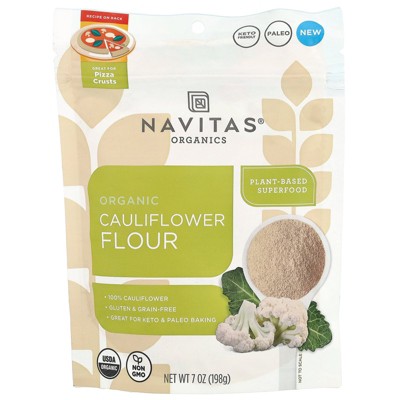 Navitas Organics Organic Cauliflower Flour, 7 oz (198 g)