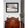 Gulches Series "Christmas Star Quilt Block Barn" in by Billy Jacobs 1 Piece Black Frame Printed Wall Art Modern Poster Art Print 21 in. x 1 in. - 3 of 4