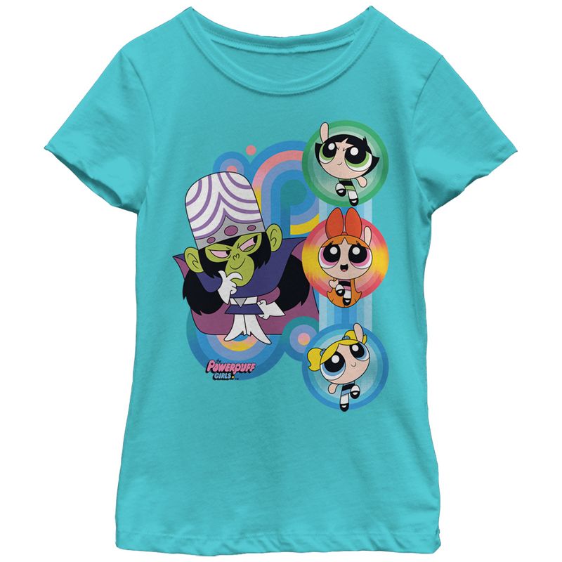 Girl's The Powerpuff Girls Mojo Jojo Scheme T-Shirt, 1 of 4