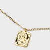 Bijoux Sport by Luv Aj MLS Gold Logo Dog Tag Pendant Necklace - 4 of 4
