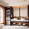 Rectangular Framed Tempered Glass Wall-Mounted Bathroom Vanity Mirror - 2 of 4