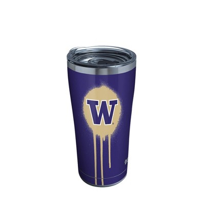 NCAA Washington Huskies 20oz Graffiti Stainless Steel Tumbler