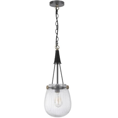 Cal 60W Cordoba Two Tone Glass Pendant with Chain